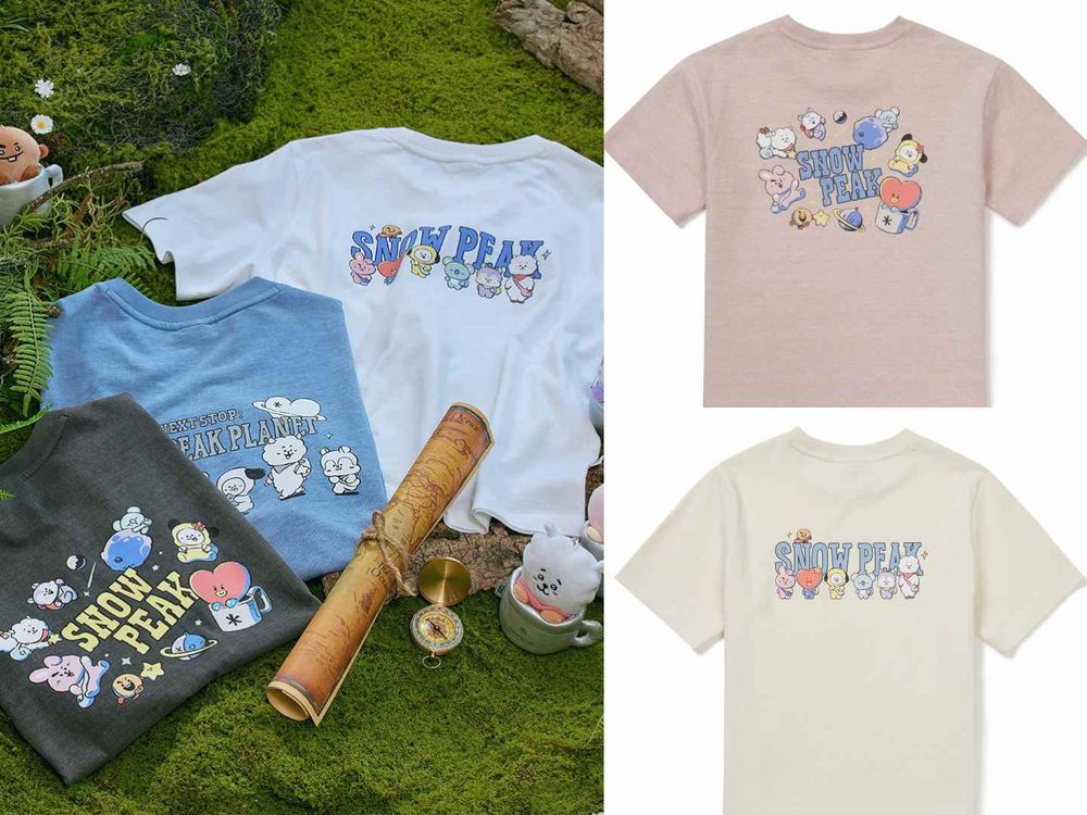 BTS孩子們營業中！Snow Peak聯名BT21萌到犯規！阿米狂問「絨毛鑰匙圈」先結帳再說！-7