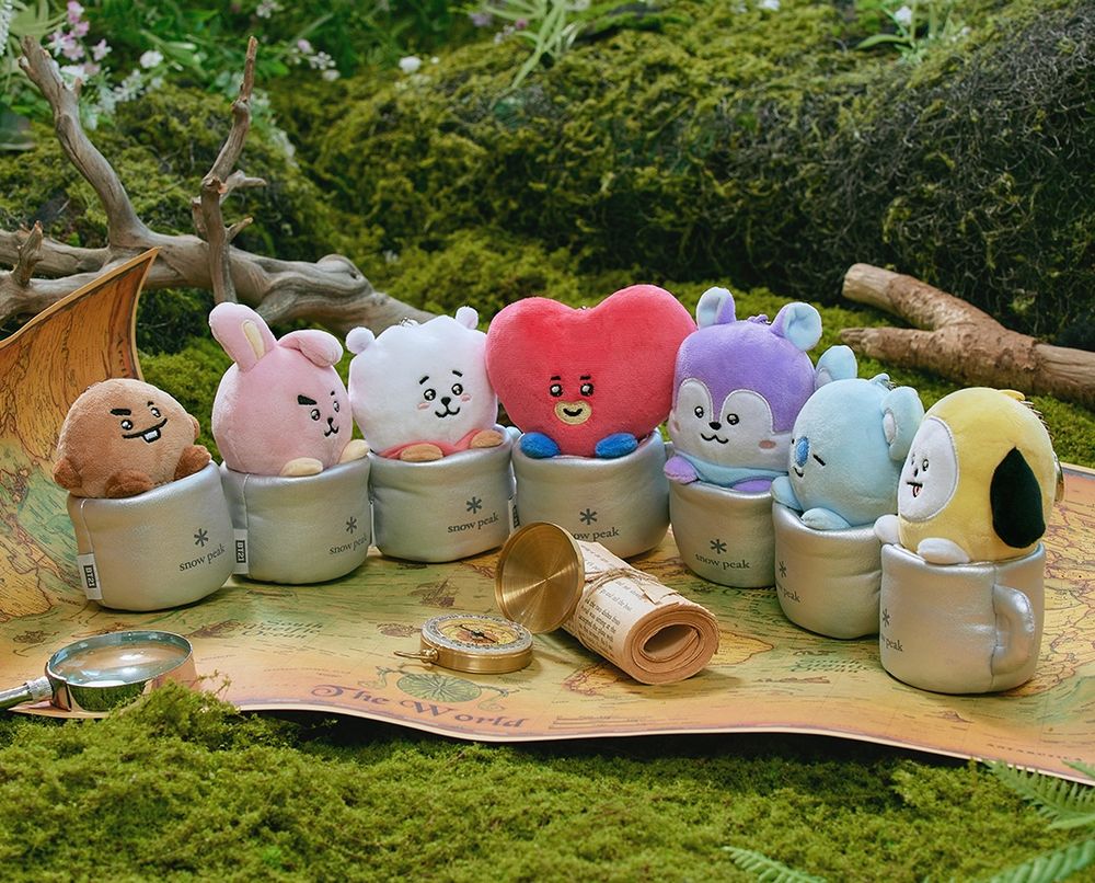 BTS孩子們營業中！Snow Peak聯名BT21萌到犯規！阿米狂問「絨毛鑰匙圈」先結帳再說！-3