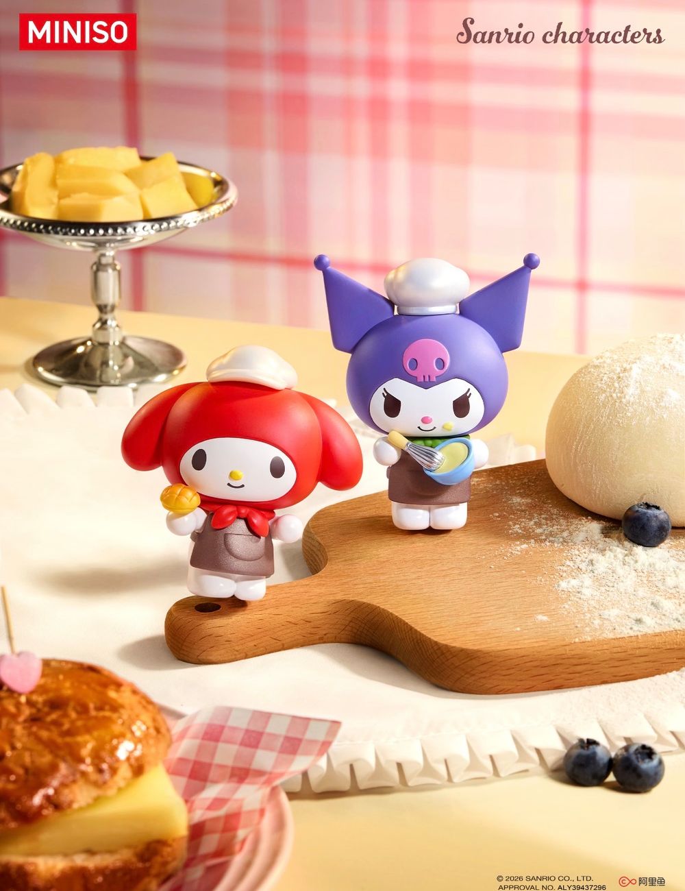 三麗鷗烘焙系列公仔太可愛！超萌「夾麵包Hello Kitty、麵包師傅大耳狗」全都要帶回家！-3