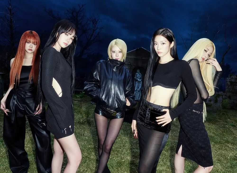 HYBE女團夢幻聯動！LE SERRAFIM x ILLIT x KATSEYE登打歌舞台，洗腦單曲正式上線！-6