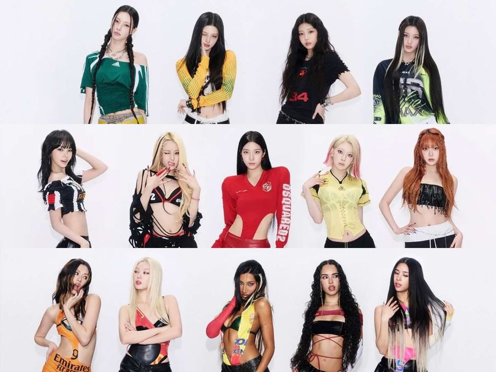 HYBE女團夢幻聯動！LE SERRAFIM x ILLIT x KATSEYE登打歌舞台，洗腦單曲正式上線！-3