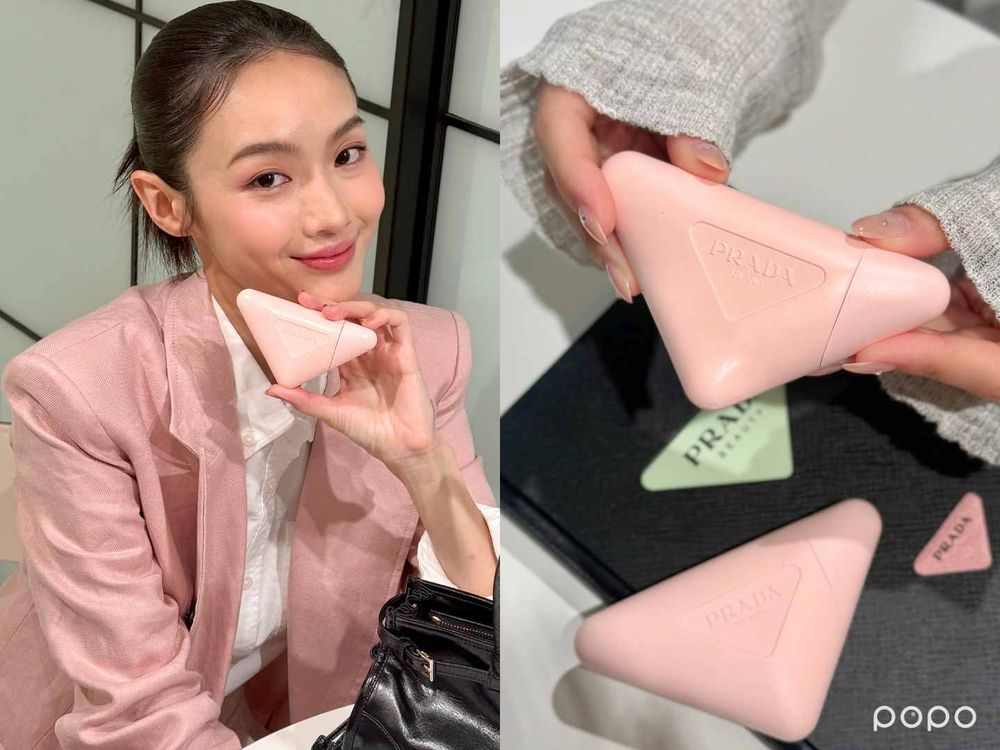 邊佑錫最愛三角形香氛來了！PRADA唯我莫測護手霜台灣開賣，寶寶粉外殼＋奶木貼膚花香，保養嫩手手也可以很時尚！-7