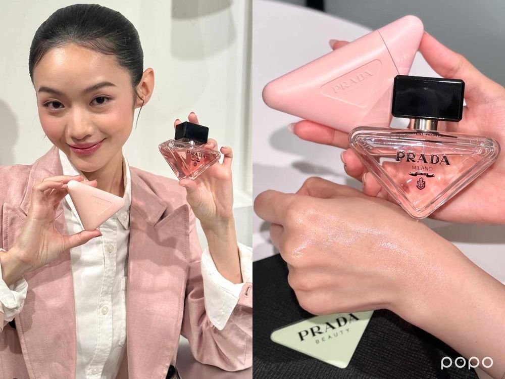 邊佑錫最愛三角形香氛來了！PRADA唯我莫測護手霜台灣開賣，寶寶粉外殼＋奶木貼膚花香，保養嫩手手也可以很時尚！-5