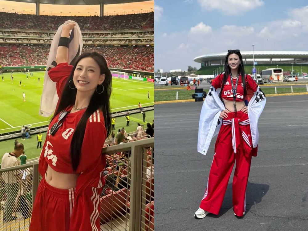 2026世足不只看球賽！aespa、權恩妃「最美紅色穿搭」應援！CORTIS也齊聚助陣韓國隊！-8