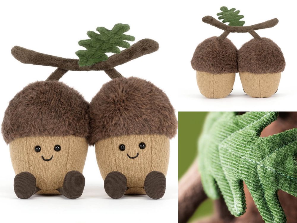 Jellycat森林系列8大必買新品推薦！「毛茸茸浣熊、登山裝巴賽羅熊、橡樹果實」全都可愛發瘋！-3