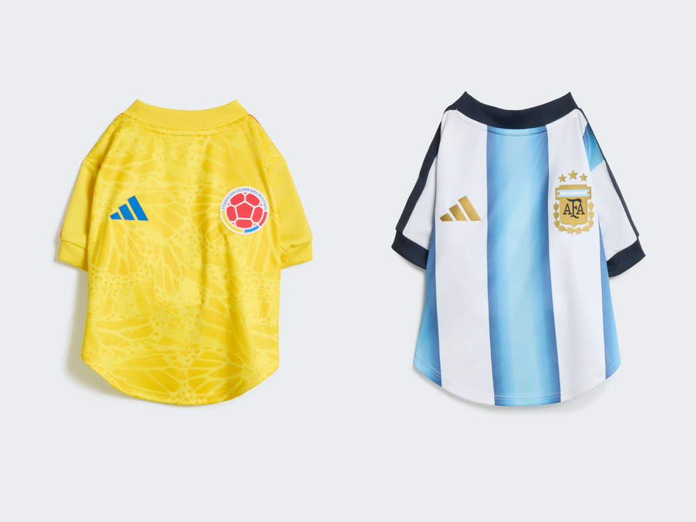 毛孩一起瘋世足！adidas世界盃「寵物球衣」爆可愛！變身超萌四腳啦啦隊、台灣官網有賣「這兩隊」！-7