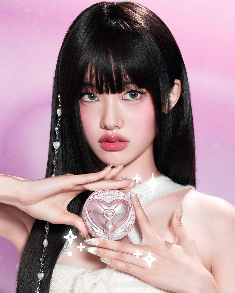 日本少女圈暴動！CipiCipi限量「變身器氣墊」，立體愛心＋翅膀粉色外殼夢幻指數破表，拿在手上秒變魔法少女！-4