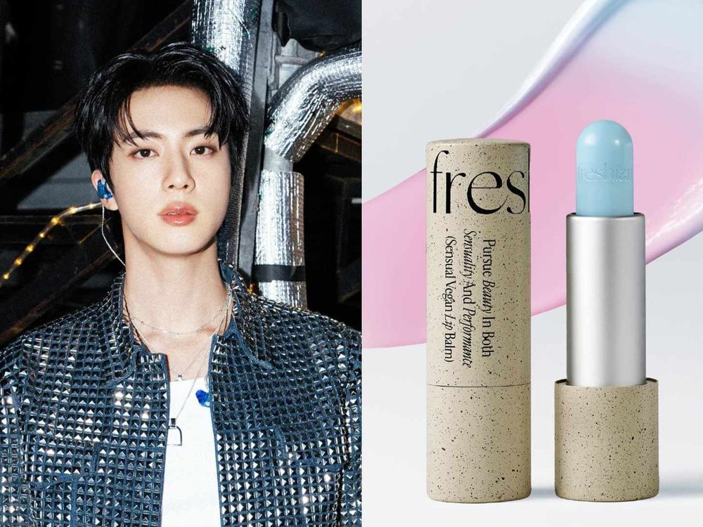 BTS Jin、太妍都在用！純素彩妝freshian爆款「雞蛋腮紅＋潤唇膏」推出奶玫瑰新色，溫柔裸粉色調全都美到想包色！-3
