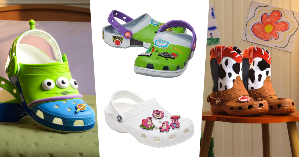 童年回憶暴擊！Crocs《玩具總動員5》聯名鞋登場！三眼怪、巴斯光年超萌登場！連翠絲牛仔靴都有！-1