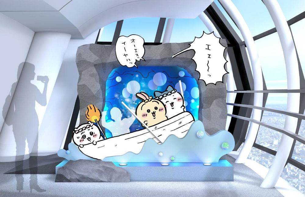 東京晴空塔×電影版《吉伊卡哇》聯名活動來了！超可愛「草裙小八、九大角色主題燈光」必拍亮點一次看！-13