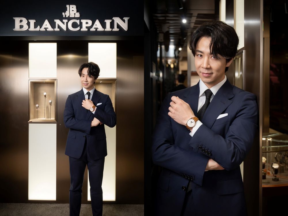 好感系主廚孫鍾元來了！現身高級製錶品牌BLANCPAIN台北101開幕活動、本人根本理想型老公！-4