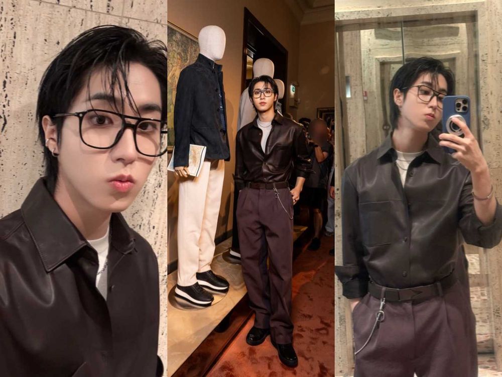 我們韓尼長大了！SKZ「HAN韓知城」TOD'S首秀登場！高知眼鏡造型帥暈、全場驚艷連外媒都大讚！-6