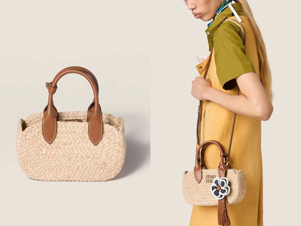 把夏天背在身上！2026八款「精品草編包」推薦！LOEWE、PRADA根本度假拍照神搭檔！-3