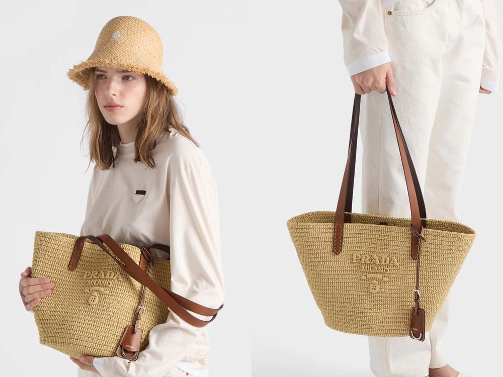 把夏天背在身上！2026八款「精品草編包」推薦！LOEWE、PRADA根本度假拍照神搭檔！-4