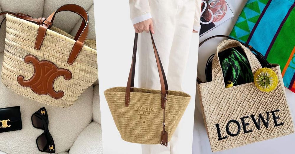 把夏天背在身上！2026八款「精品草編包」推薦！LOEWE、PRADA根本度假拍照神搭檔！-1