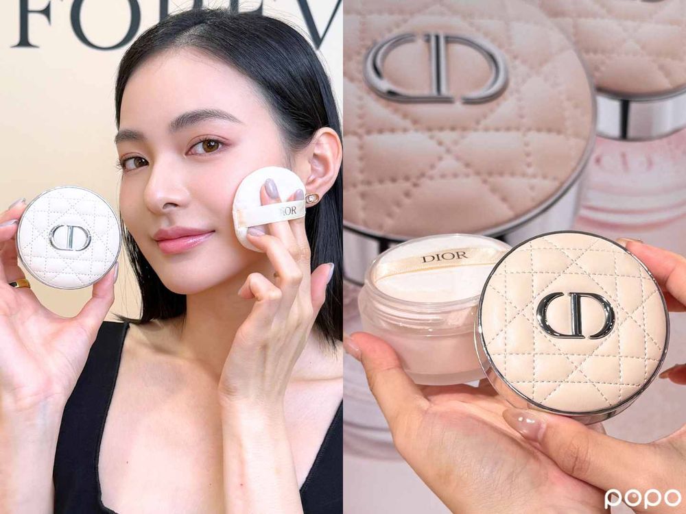 JISOO同款DIOR蝴蝶結氣墊來了！三款粉嫩高訂外殼美翻，濾鏡柔焦、水光持妝底妝新品一次看！-9