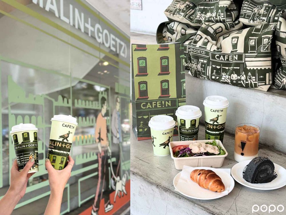 紐約最潮大麻香氛聯名來了！MALIN+GOETZ攜手CAFE!N打造限定咖啡店，托特包、即可拍、聯名飲品全都想收！-5