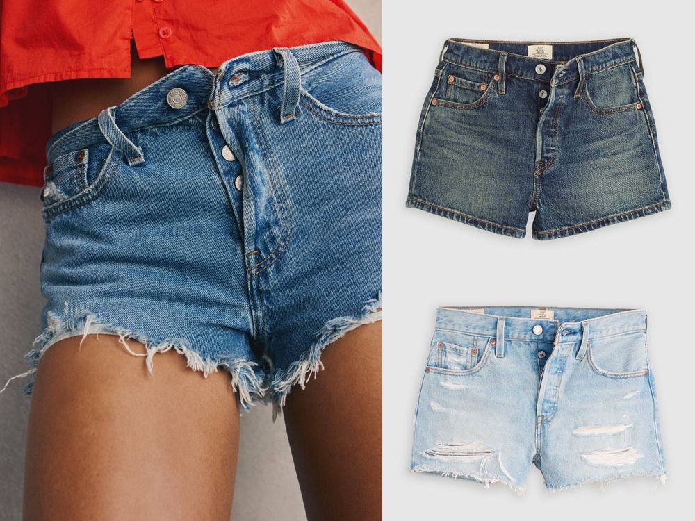 夏天牛仔褲到Levi’s找就對了！丹寧褲、Jorts五分褲神級版型超修飾！難怪連Rosé都超愛！-3
