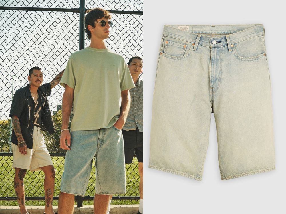 夏天牛仔褲到Levi’s找就對了！丹寧褲、Jorts五分褲神級版型超修飾！難怪連Rosé都超愛！-6