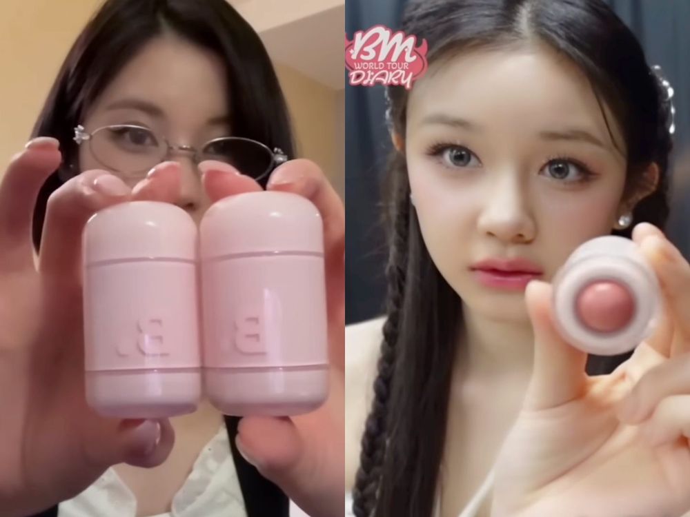 BABYMONSTER私下愛用美妝公開！睡覺離不開蒸氣眼罩、化妝包必帶唇頰霜...，Rora同款粉氣墊愛到用完兩顆！-6