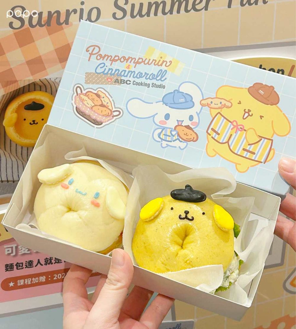ABC Cooking Studio跟三麗鷗聯名！「布丁狗貝果堡&大耳狗麵包」自己做太療癒、Q翻周邊只送不賣！-1