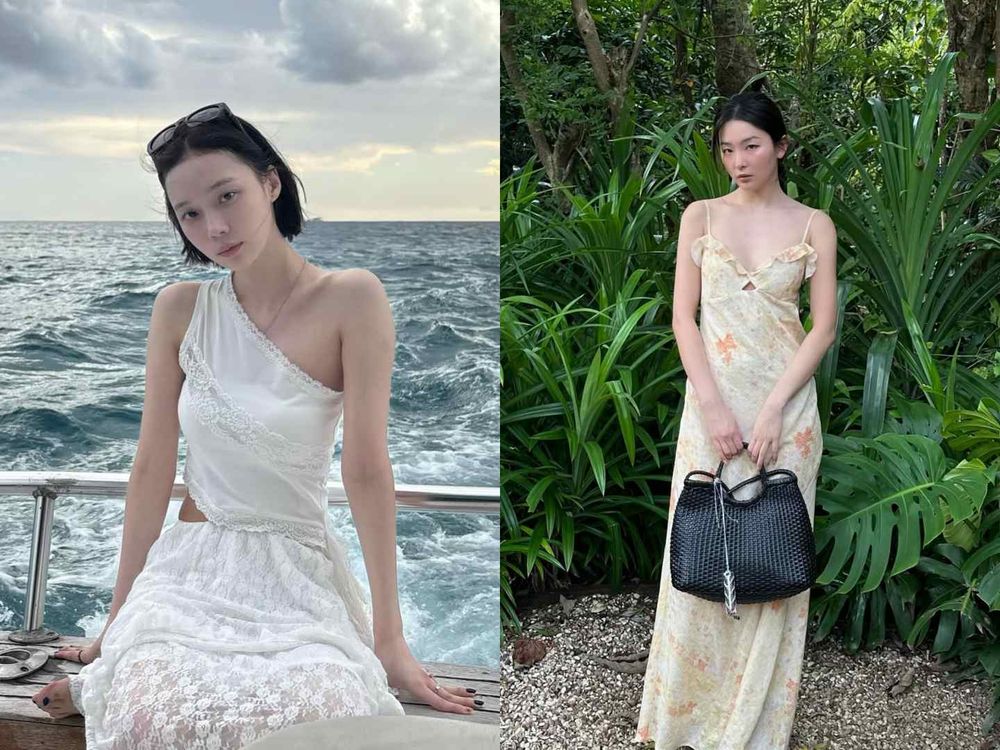 出去玩怎麼穿？夏日6大「度假穿搭」重點一次看！長裙、涼鞋、墨鏡缺一不可！隨手拍都是人生美照！-8