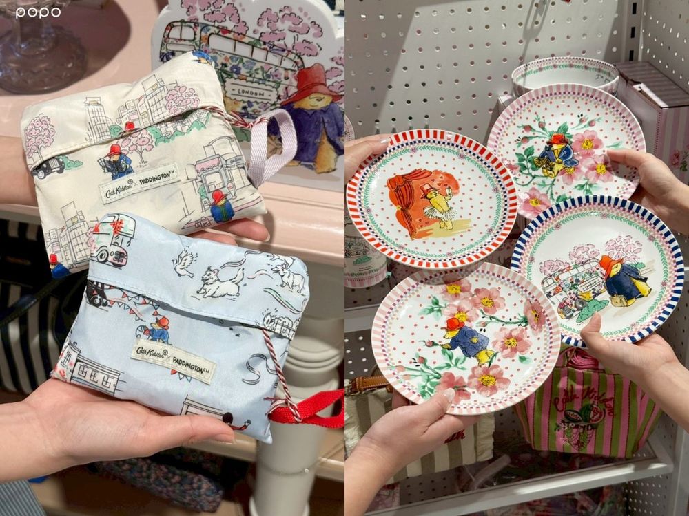 默默賣超好！Cath Kidston公開店內五大寶藏單品！柏靈頓熊托特包、眼鏡袋櫃上都在搶！-8