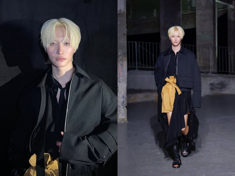 ATINY快存圖！ATEEZ三帥征戰巴黎男裝周！星化根本天選超模、鍾浩首戰男友感爆棚！-2