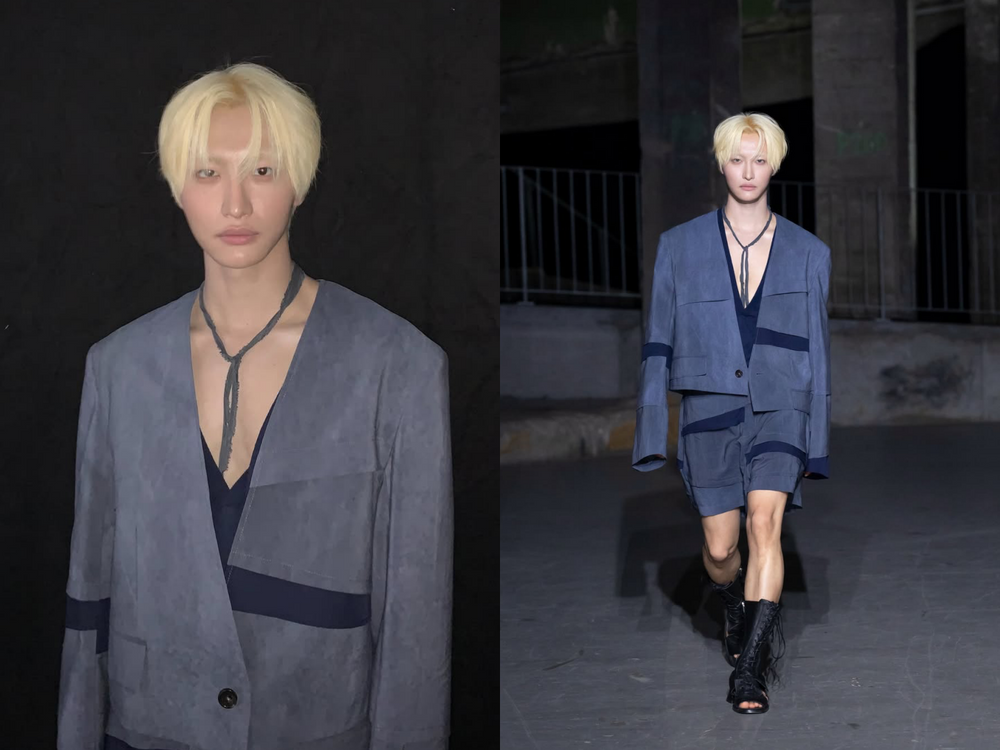ATINY快存圖！ATEEZ三帥征戰巴黎男裝周！星化根本天選超模、鍾浩首戰男友感爆棚！-4