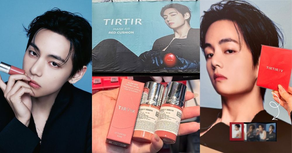 BTS V驚喜現身台北西門町街頭！TIRTIR X 屈臣氏限時快閃，泰亨同款唇釉、唇頰棒開賣，迷你寫真冊只送不賣！-1