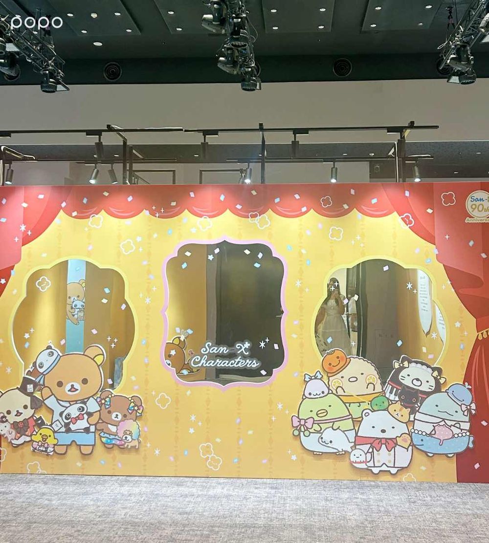 San-X 90週年紀念展來了！超可愛「巨大趴趴熊&拉拉熊全身鏡」必拍、還有台灣限定周邊要買！-10