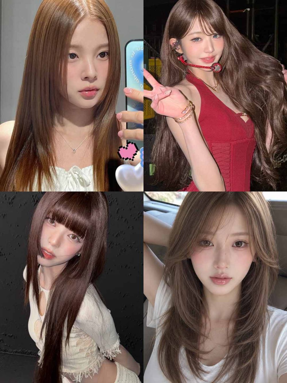不用漂也能白兩階！韓女夏天都在染「6款顯白棕髮色」推薦，蜜茶棕、奶茶色超仙，黑髮直接染也巨顯白！-0