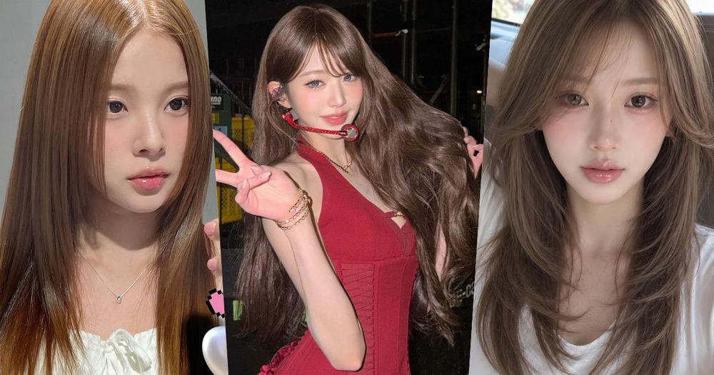 不用漂也能白兩階！韓女夏天都在染「6款顯白棕髮色」推薦，蜜茶棕、奶茶色超仙，黑髮直接染也巨顯白！-1
