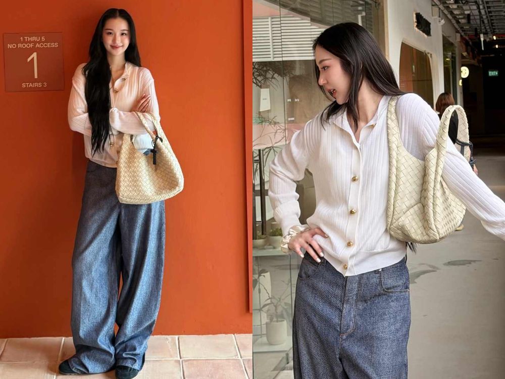 惠利、井柏然都在背！Bottega Veneta新「HOBO包」紅什麼？大容量＋4尺寸實用滿分、迷你款也超受歡迎！-7