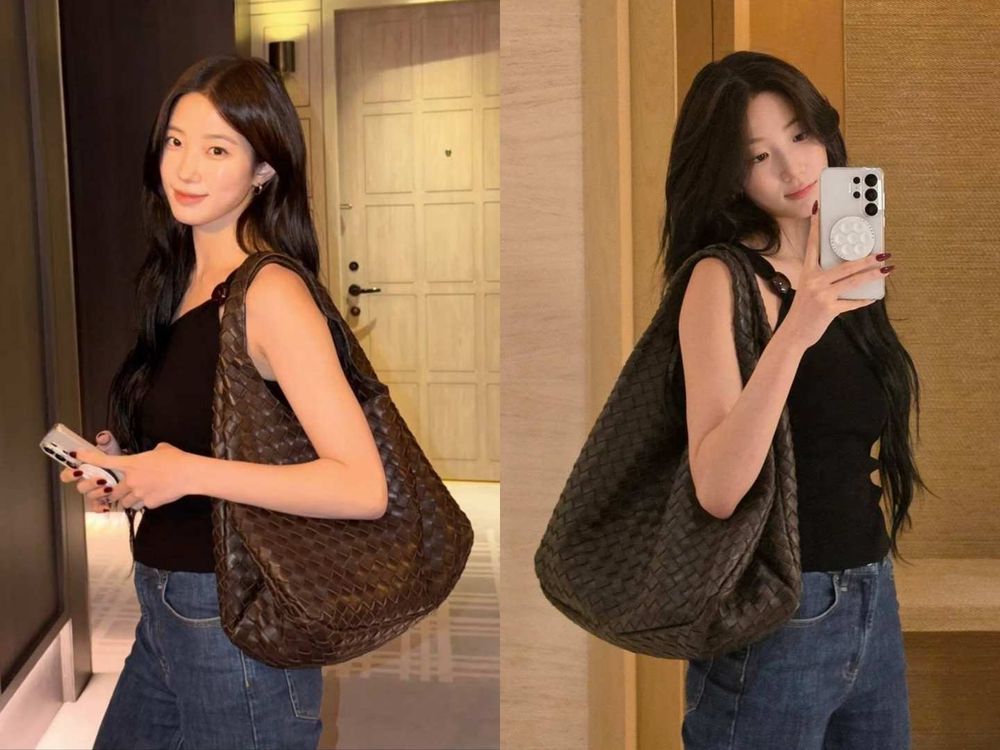 惠利、井柏然都在背！Bottega Veneta新「HOBO包」紅什麼？大容量＋4尺寸實用滿分、迷你款也超受歡迎！-6