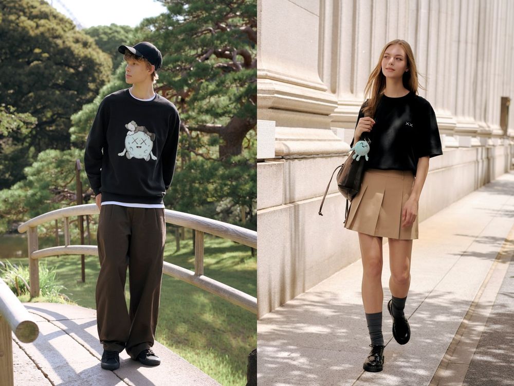 絨毛吊飾必搶！UNIQLO最新KAWS聯名來了！這次有「地球、月亮、太陽」新角色登場！-5