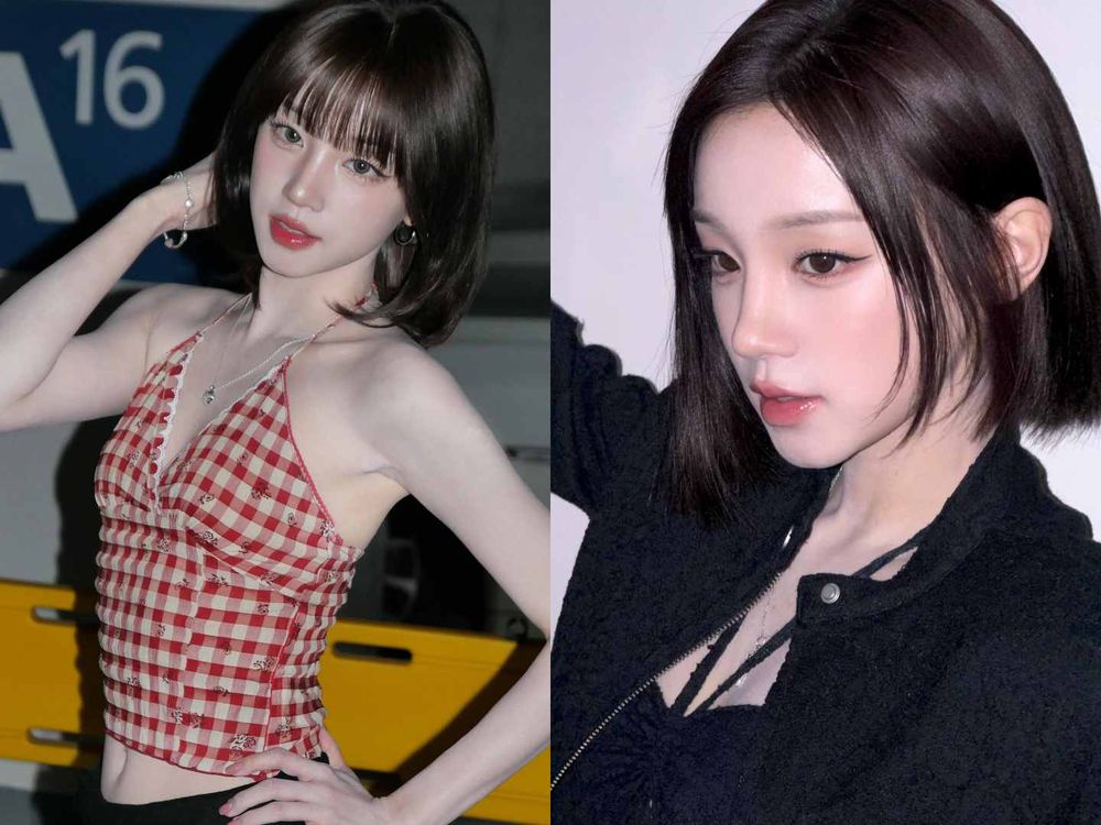 盤點剪出「人生短髮」韓國女愛豆！IU慵懶睡不醒頭、薇娟俊美層次中短髮、Rei姐系齊切短髮，Jiwoo美到被誤判AI！-10