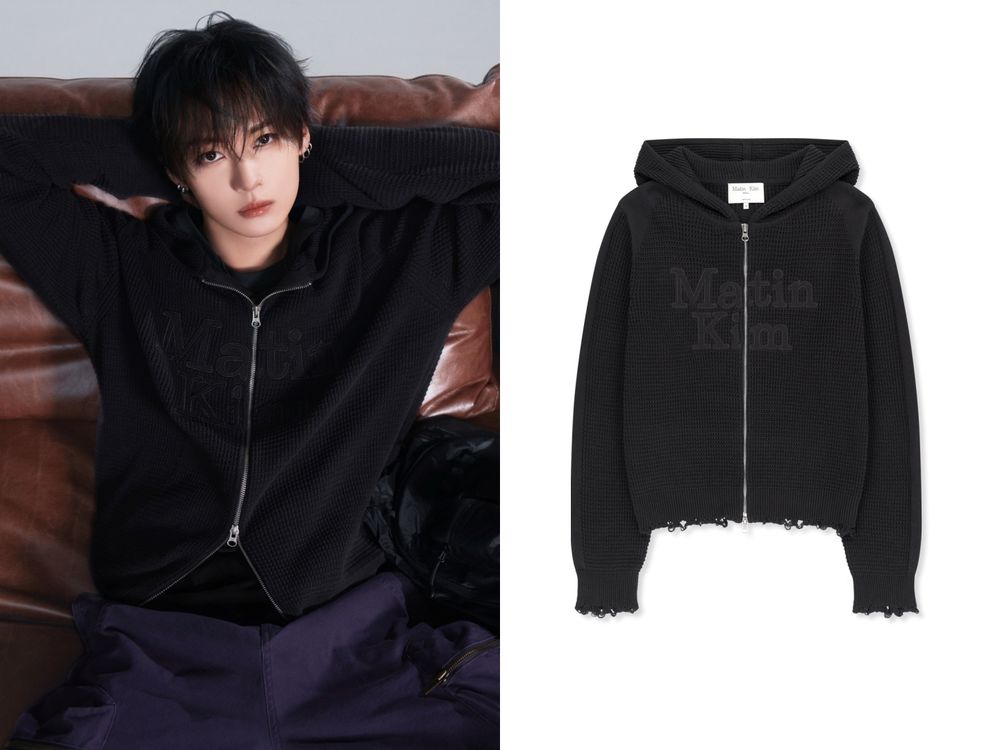 Matin Kim太會找！Lee Know代言廣告照「凌亂碎髮、貓貓大眼」帥到不知所措、同款帽子買得起！-5