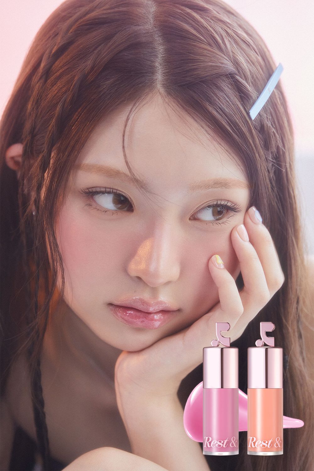 KiiiKiii Haum官宣RR Beauty首位品牌繆思！最潮逗號彩妝遇上甜酷小貓，同款「逗號唇油、腮紅盤」想全包！-13