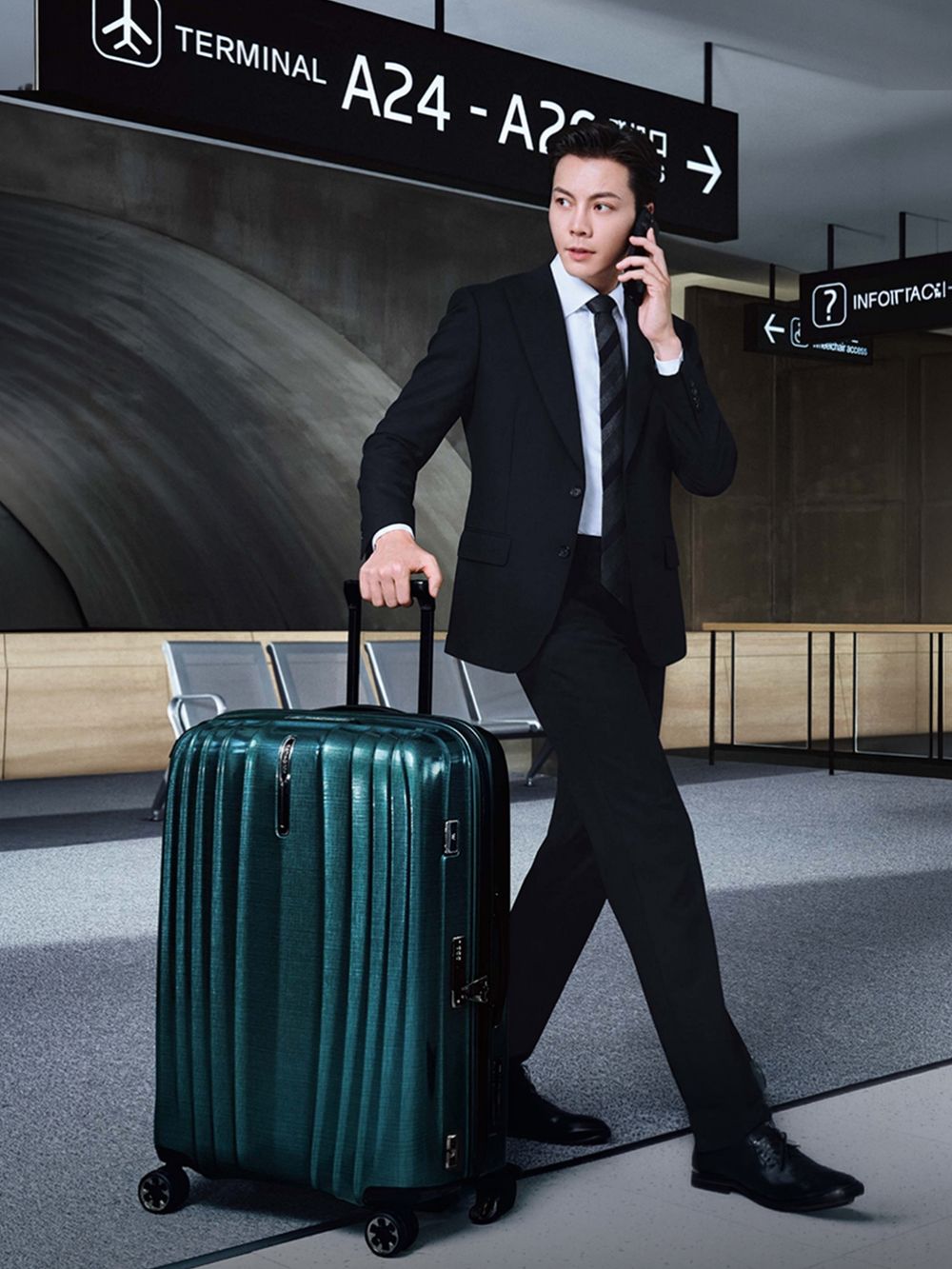 男神都用這家行李箱！Samsonite宣布陳偉霆出任代言人、李棟旭也愛用經典款！-3