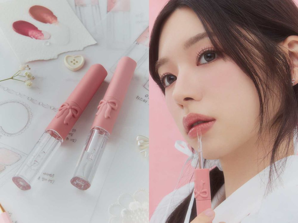 把法式梳妝台搬進現實！ETUDE復古蝴蝶結系列「立體蝴蝶結雙頭唇釉、奶油蛋糕眼彩」低飽和調色＋芭蕾風設計少女感爆發了！-9