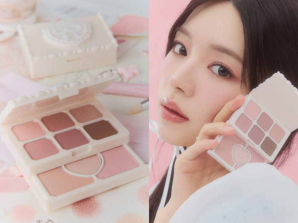 把法式梳妝台搬進現實！ETUDE復古蝴蝶結系列「立體蝴蝶結雙頭唇釉、奶油蛋糕眼彩」低飽和調色＋芭蕾風設計少女感爆發了！-12