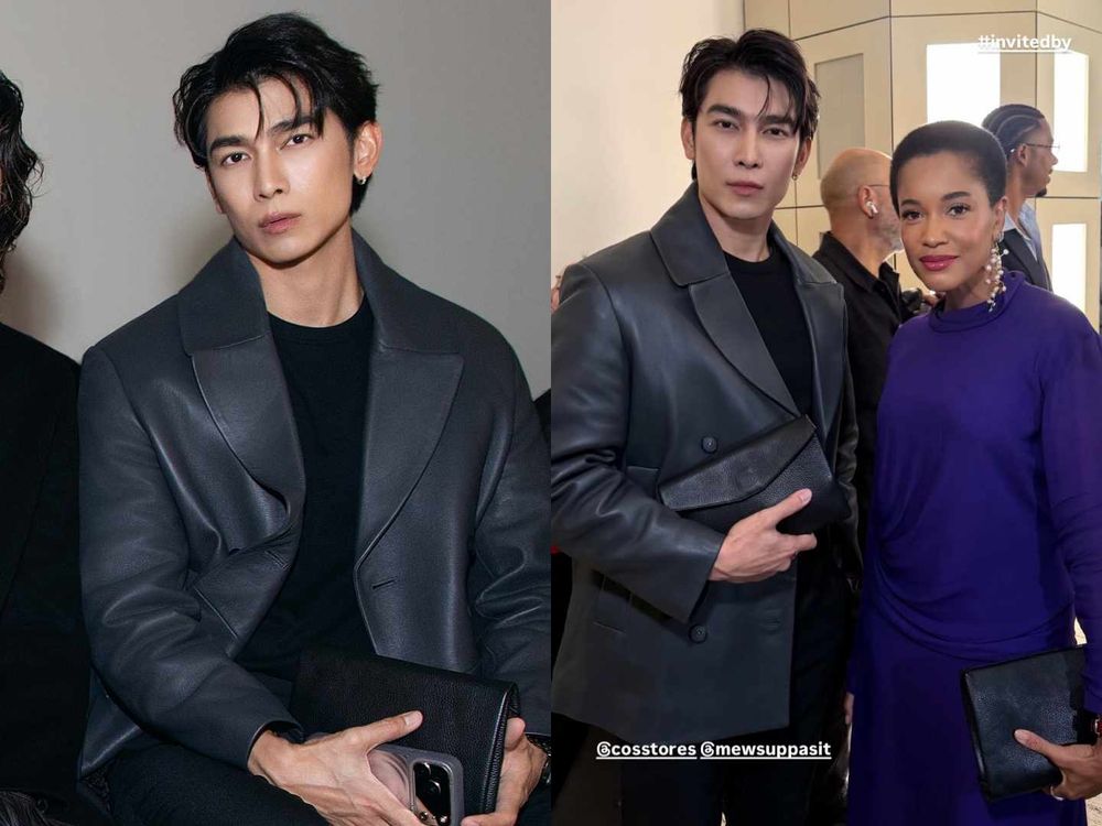 COS紐約時裝周星光太強！MEOVV Ella、朴圭瑛雙美同框、場邊熱聊！品牌大使蔡徐坤也來了！-6