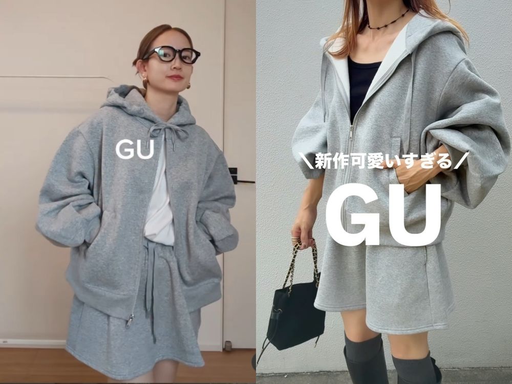 日妞間GU秋季話題新品！芭蕾球鞋、空氣棉套裝、透膚點點上衣...天氣轉涼想買新衣服了！-6