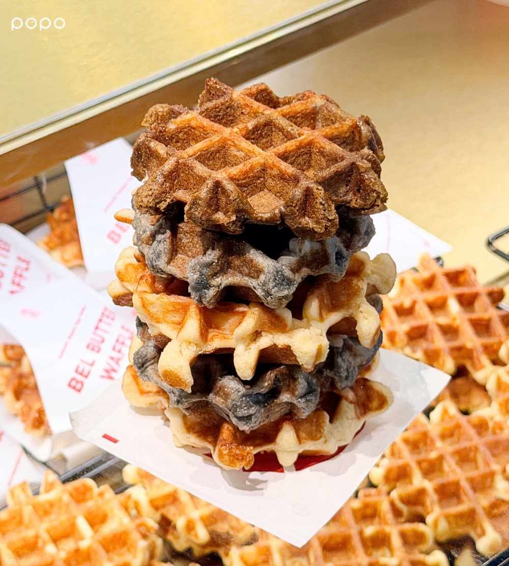 東京超夯鬆餅BEL BUTTER WAFFLE來了！台灣限定「芝麻麻糬鬆餅」太欠吃、這兩天還有買一送一！-6