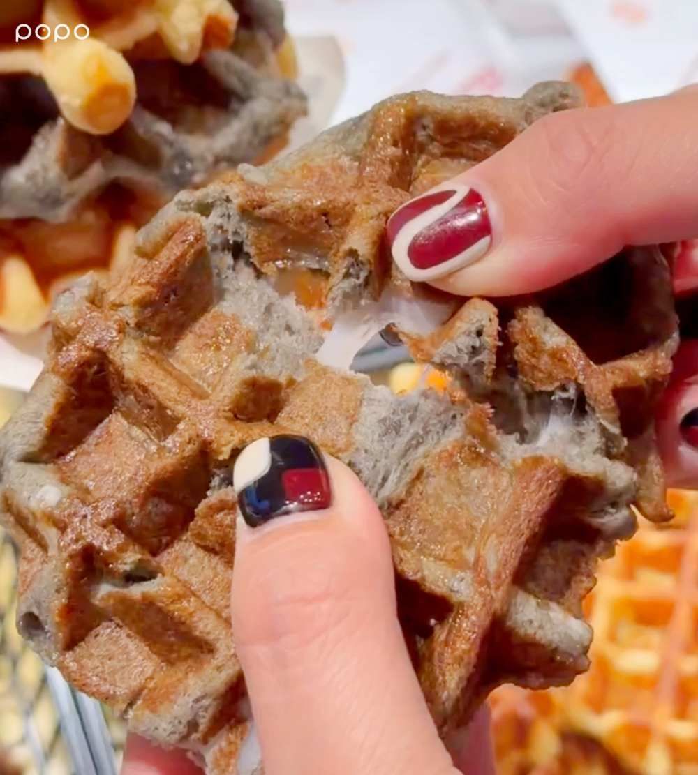東京超夯鬆餅BEL BUTTER WAFFLE來了！台灣限定「芝麻麻糬鬆餅」太欠吃、這兩天還有買一送一！-8