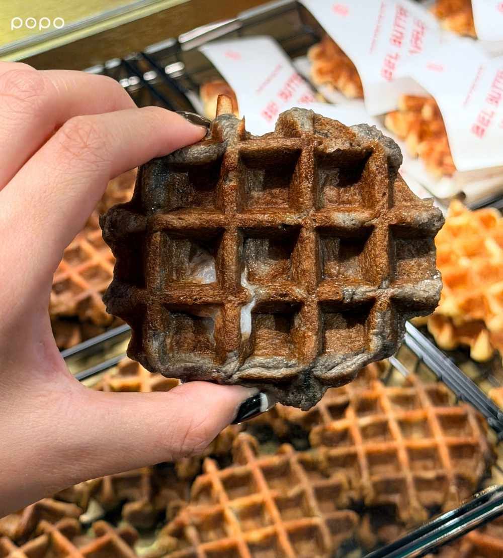 東京超夯鬆餅BEL BUTTER WAFFLE來了！台灣限定「芝麻麻糬鬆餅」太欠吃、這兩天還有買一送一！-7
