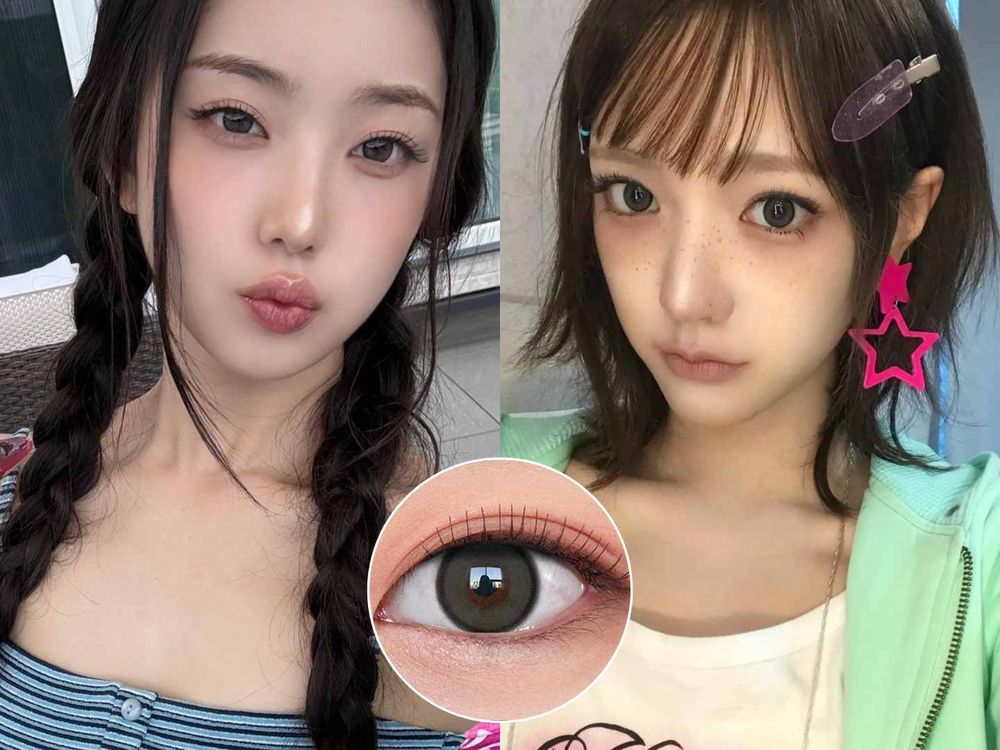 韓國女團電眼小心機！私下同款隱形眼鏡推薦，沅禧無辜小狗眼、Sullyoon微醺眼神，KiiiKiii全團都愛Olens！-10
