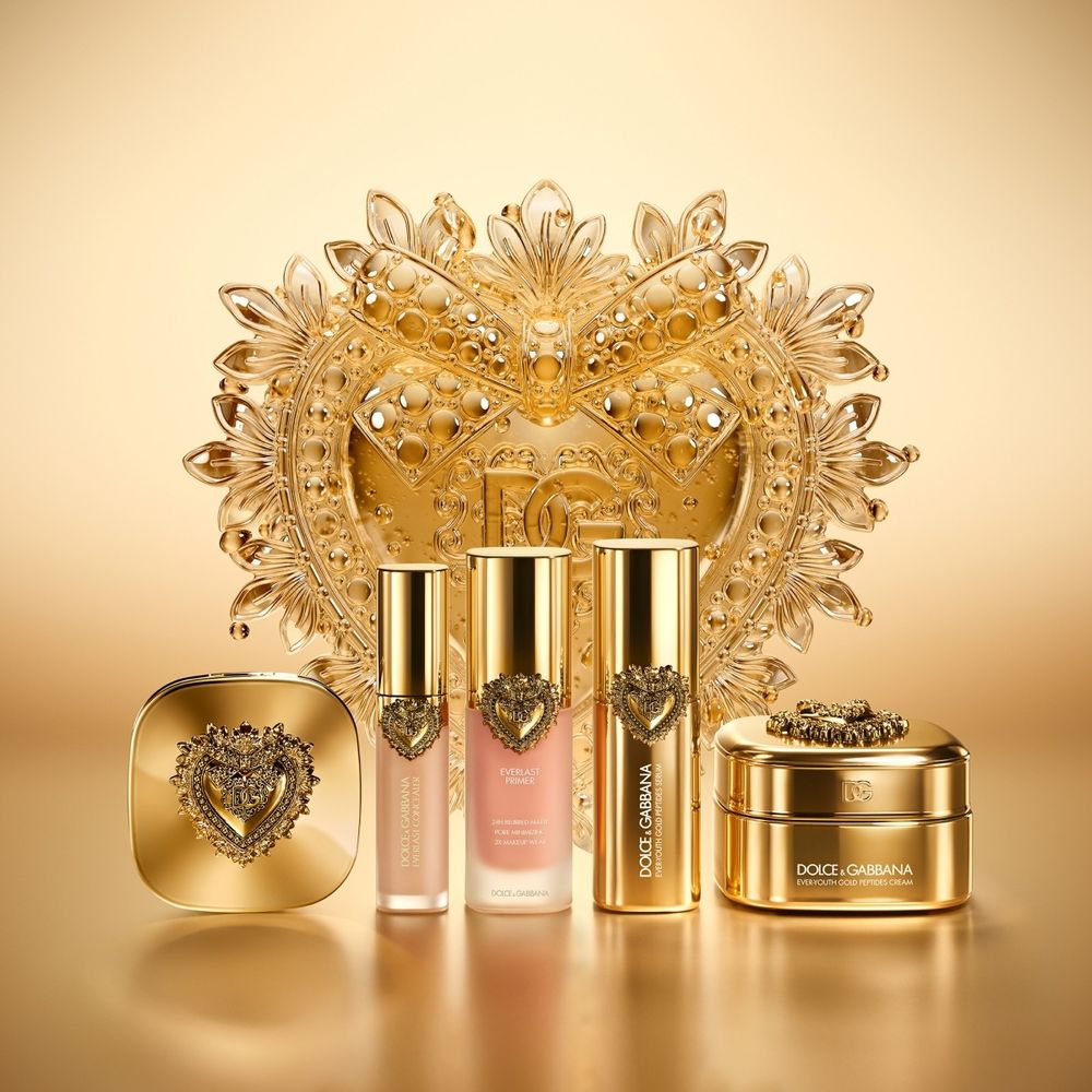 TXT秀彬首度代言DOLCE&GABBANA保養！「黃金胜肽」抗老系列登場，愛心冰感眼部精華、敷上會變金的面膜太燒！-2