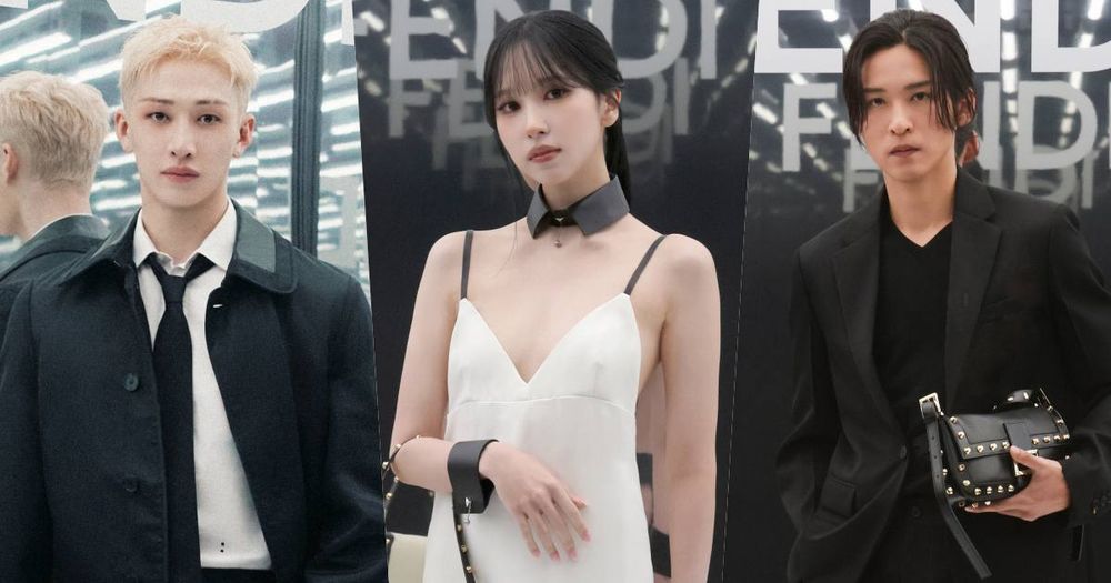 FENDI米蘭大秀神仙陣容！SKZ方燦、目黑蓮雙帥同框！TWICE Mina低胸白裙辣翻、美成性感白天鵝！-1